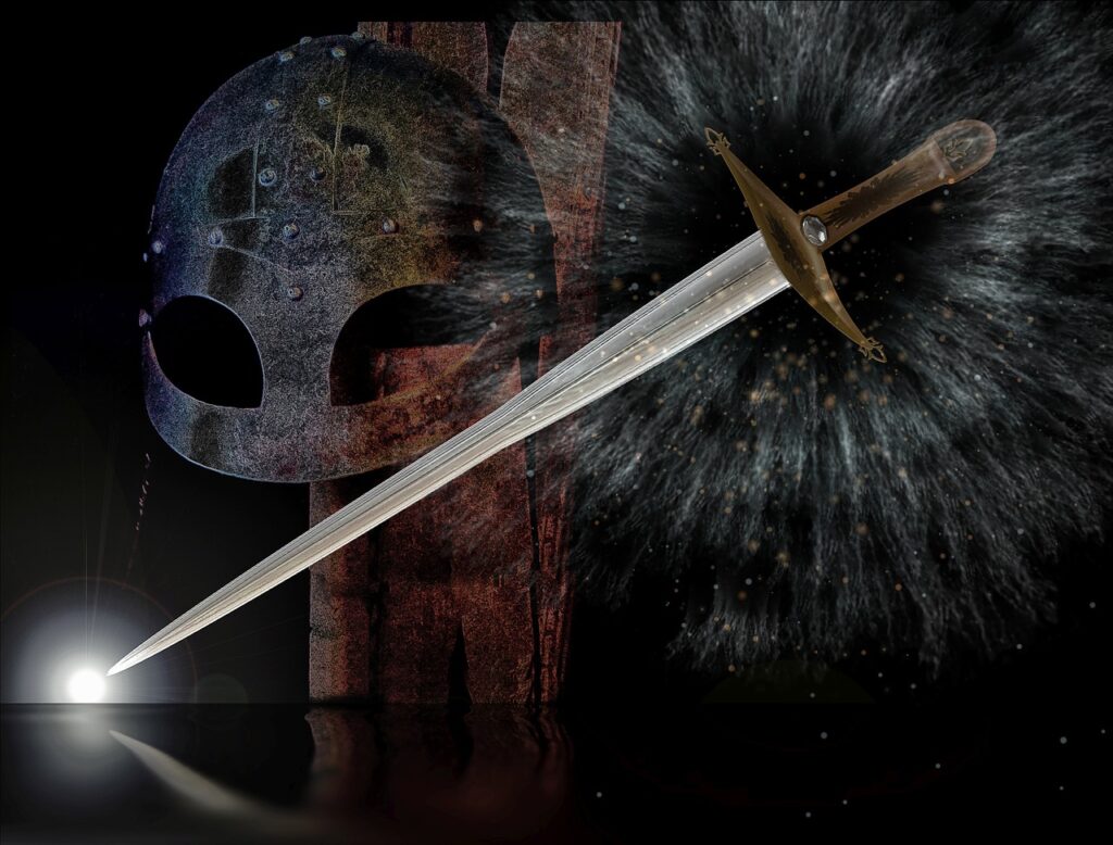 excalibur, knight, middle ages